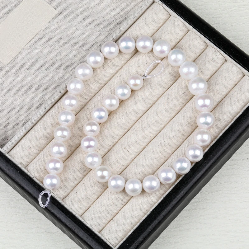 Spot Wholesale 10-11mm Natural Pearl Necklace with Strong Light, Slight Flaws, Round Shape, Edison Bead DIY Handmade Material
Spot Wholesale 10-11mm Natural Pearl Necklace with Strong Light, Slight Flaws, Round Shape, Edison Bead DIY Handmade Material
