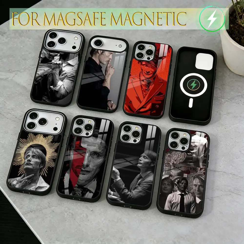 Hannibal Mads Mikkelsen Phone Case For iPhone17,16,15,14,13,12,11 Plus,Pro Magnetic with Magsafe Wireless Charging
Hannibal Mads Mikkelsen Phone Case For iPhone17,16,15,14,13,12,11 Plus,Pro Magnetic with Magsafe Wireless Charging