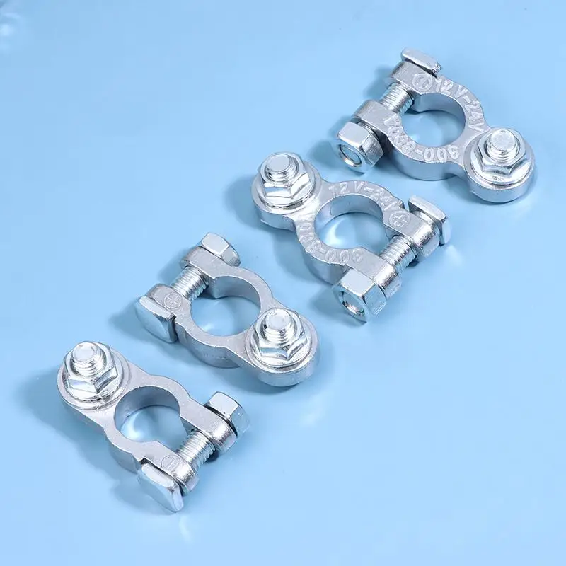 Automotive Battery Terminal Clamp 1 Pair Positive Negative Pole Connector Screw Fastening for Secure Car Power Connection
Automotive Battery Terminal Clamp 1 Pair Positive Negative Pole Connector Screw Fastening for Secure Car Power Connection