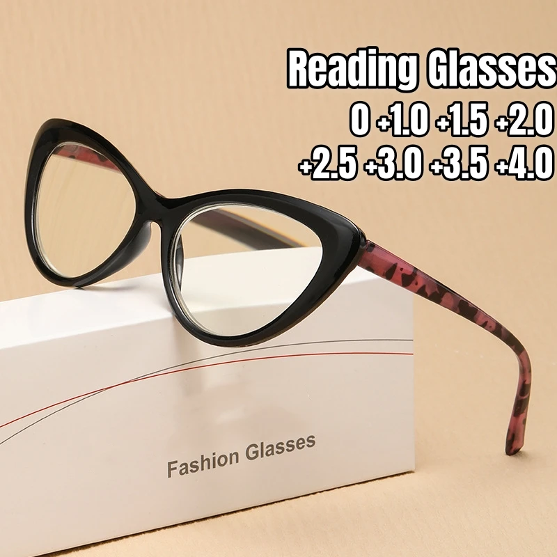 2024 Trendy Middle Reading Glasses New Fashionable Cat Eye Presbyopia Glasses Blue Light Blocking Eye Protection Eyewear
2024 Trendy Middle Reading Glasses New Fashionable Cat Eye Presbyopia Glasses Blue Light Blocking Eye Protection Eyewear
