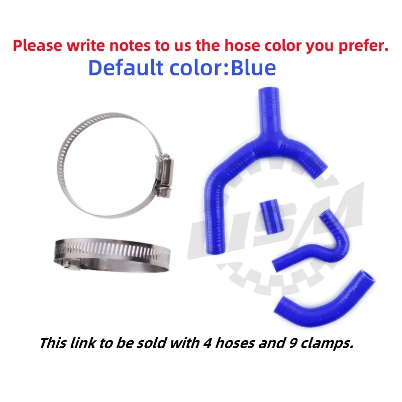 4PCS For 2008-2011 KTM 450 EXC 450 EXC-R 530 EXC-R Motorcycle 2009 2010 Silicone Coolant Radiator Y Hose Pipe Tube 3PLY
4PCS For 2008-2011 KTM 450 EXC 450 EXC-R 530 EXC-R Motorcycle 2009 2010 Silicone Coolant Radiator Y Hose Pipe Tube 3PLY