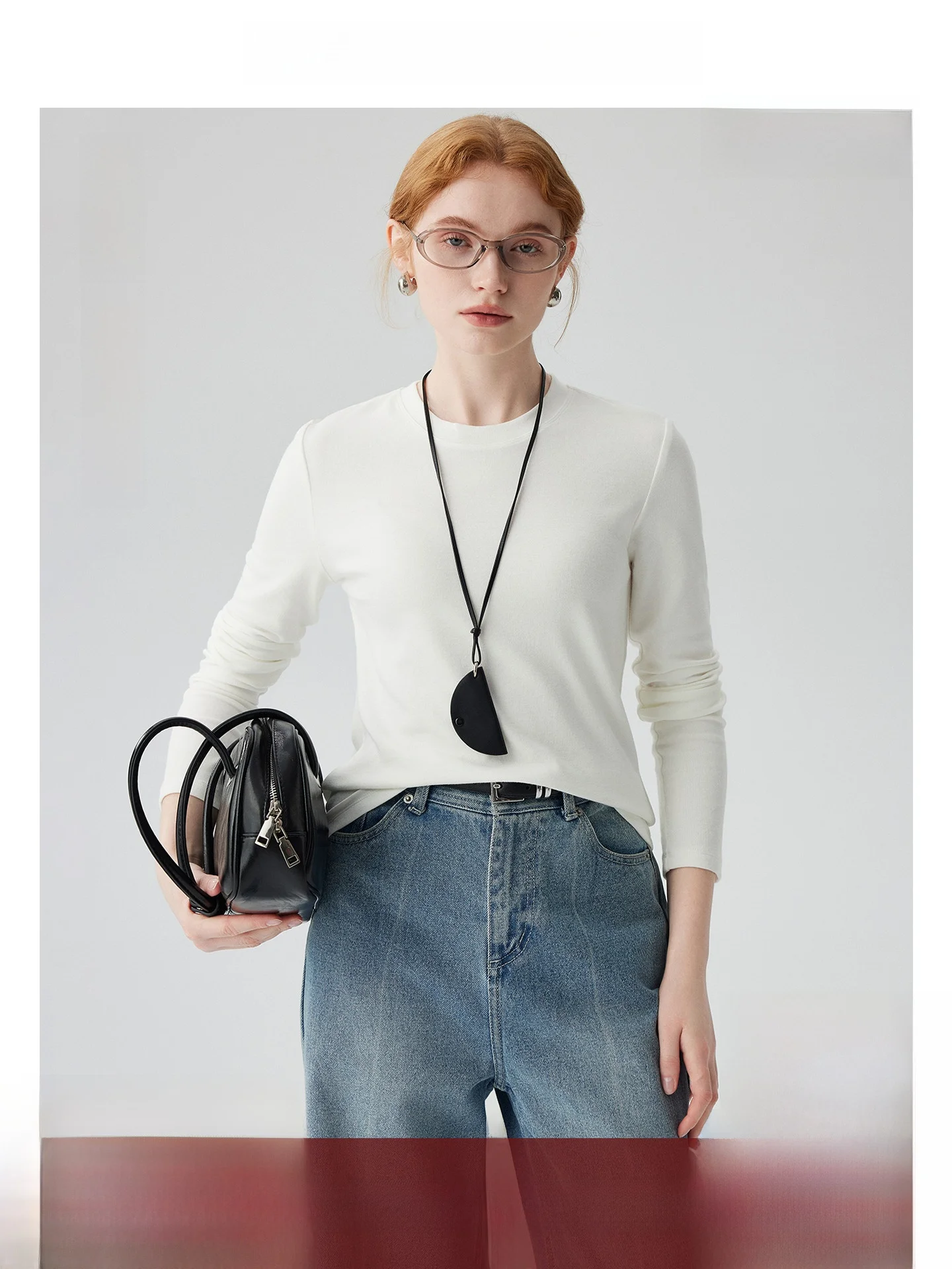 Slim Fit Long Sve round Ne Cotton T-irt Women's Base Layer irt Inner Wear Versatile Spring Autumn New Sle Top
Slim Fit Long Sve round Ne Cotton T-irt Women's Base Layer irt Inner Wear Versatile Spring Autumn New Sle Top