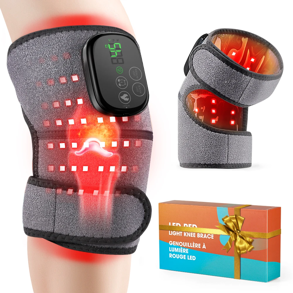 Electric Heating Vibration Knee Brace Physiotherapy Pad Red Light Therapy Massager for Shoulder Elbow Relax Knee Joint Care Tool
Electric Heating Vibration Knee Brace Physiotherapy Pad Red Light Therapy Massager for Shoulder Elbow Relax Knee Joint Care Tool