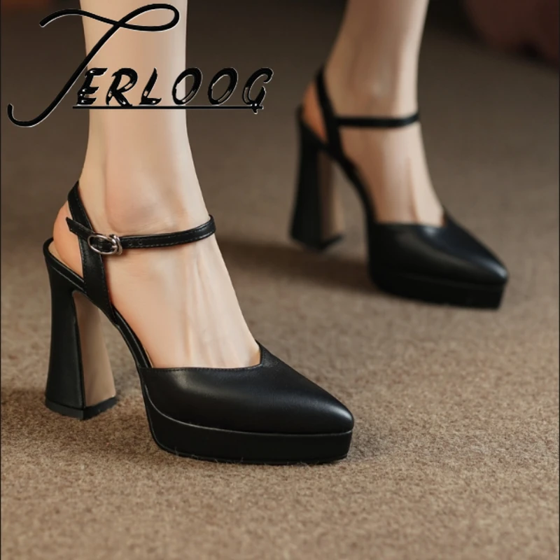 Pointed Toe High Heels Women Sandals Platform Chunky Shoes Sexy Party New Fashion Slippers 2025 Summer Slingback Pumps Woman
Pointed Toe High Heels Women Sandals Platform Chunky Shoes Sexy Party New Fashion Slippers 2025 Summer Slingback Pumps Woman