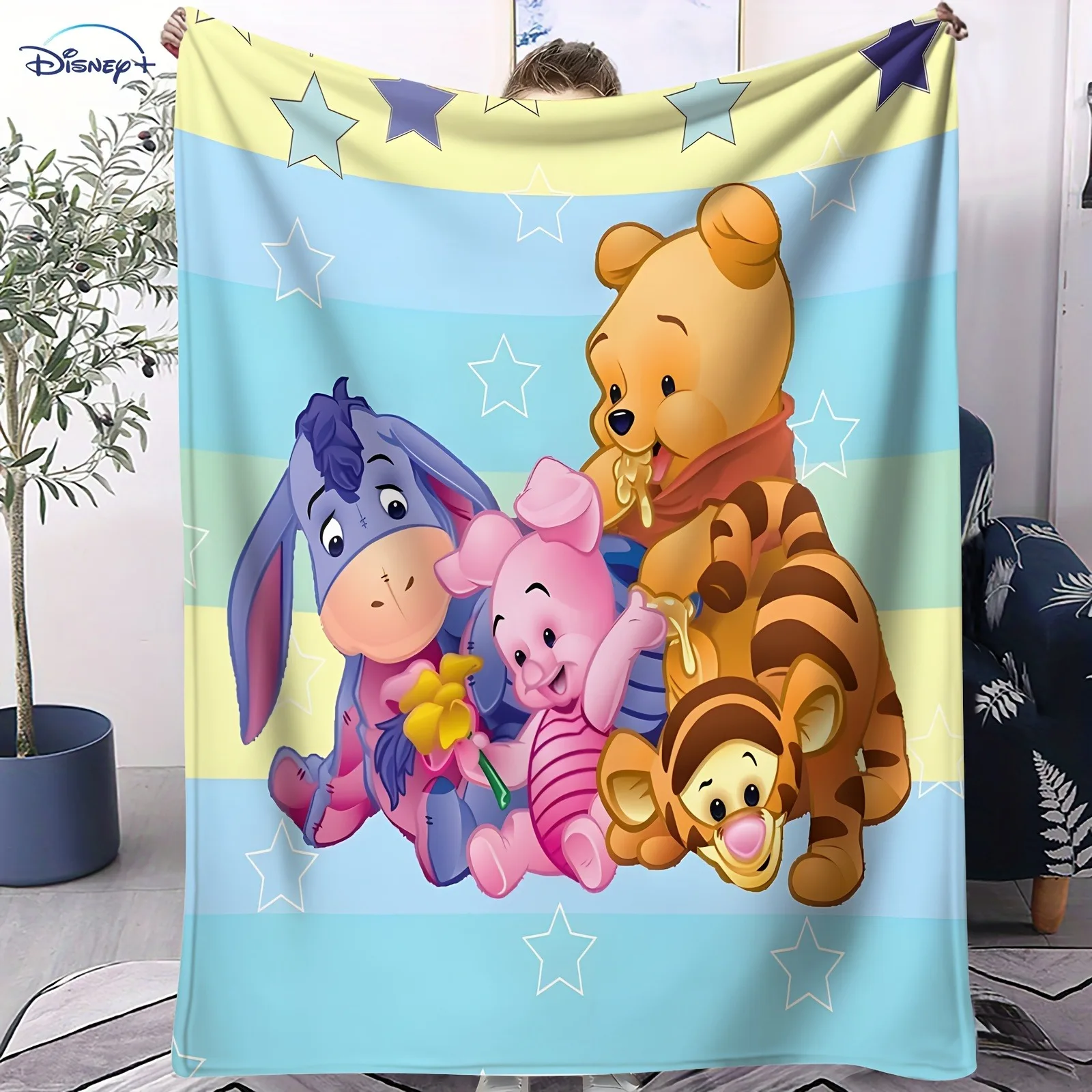 1PC Disney Winnie the Pooh Blanket ,Multifunctional blanket suitable for home, outdoor, travel, nap cover blanket.
1PC Disney Winnie the Pooh Blanket ,Multifunctional blanket suitable for home, outdoor, travel, nap cover blanket.