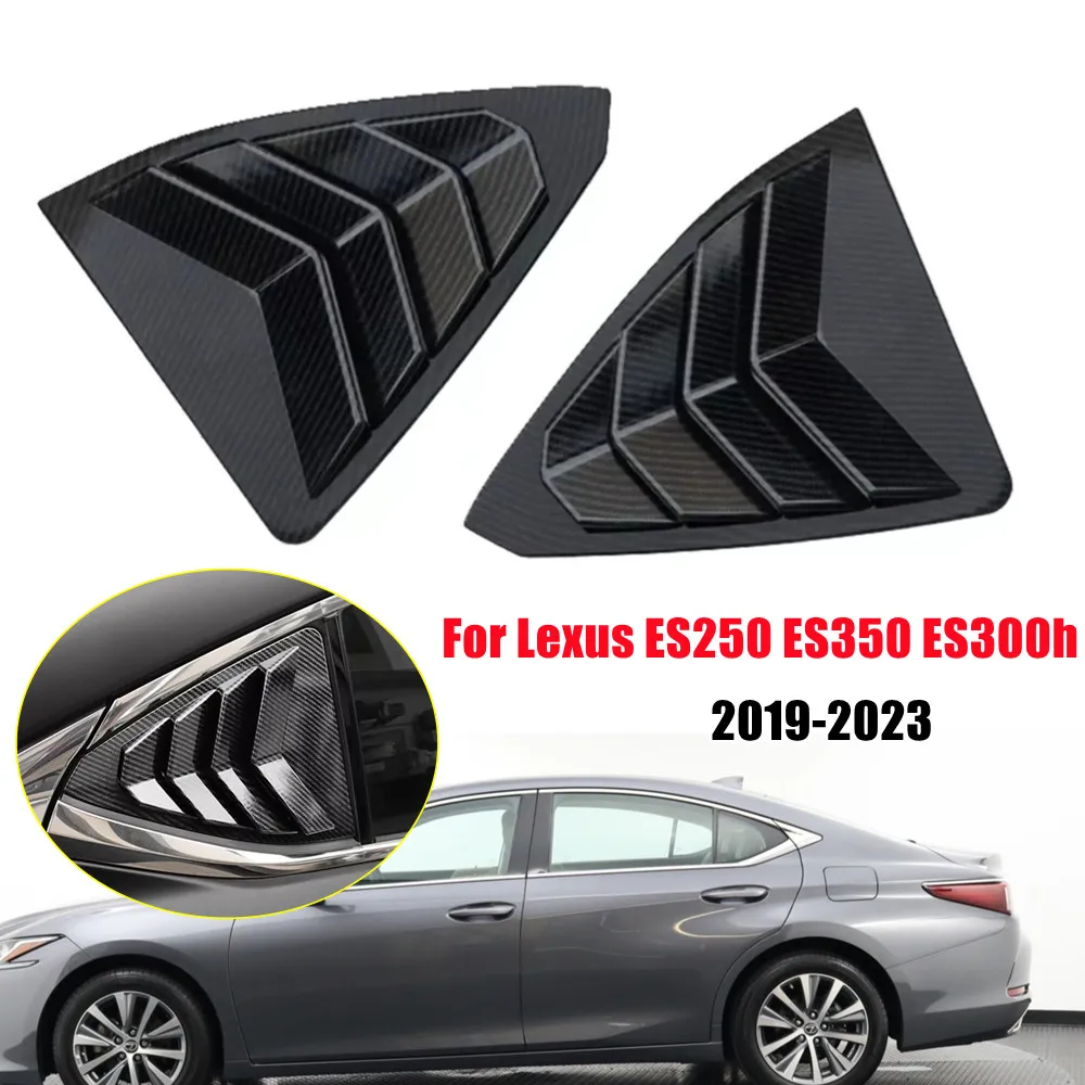 2PCS For Lexus ES250 ES350 ES300h 2019-2023 Car Rear Window Quarter Louver Cover Exterior Side Vent Shutter Trim Accessories
2PCS For Lexus ES250 ES350 ES300h 2019-2023 Car Rear Window Quarter Louver Cover Exterior Side Vent Shutter Trim Accessories