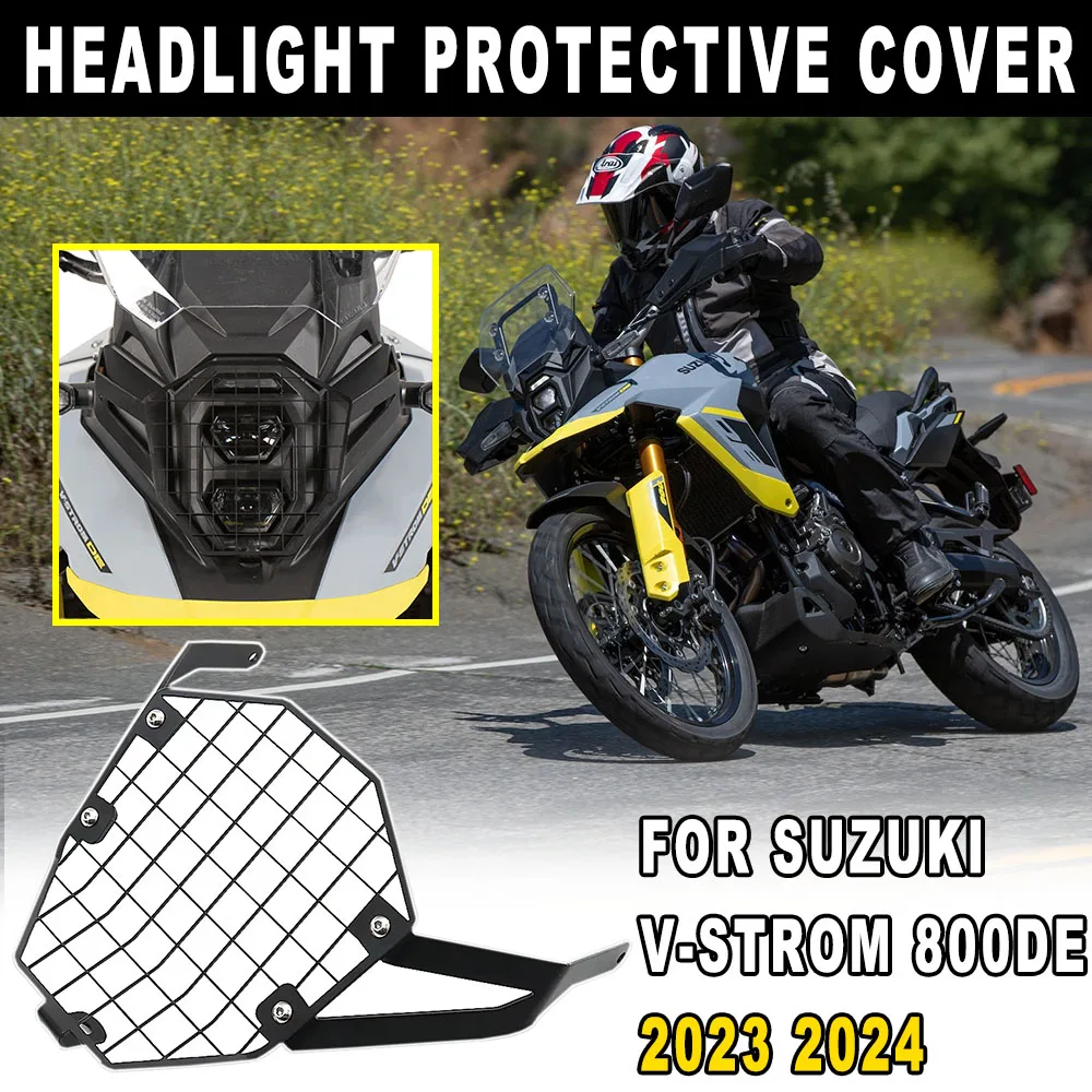 NEW For Suzuki V-STROM 800DE 2023 2024 Motorcycle Accessories Front Headlights Headlight Protective Cover Protective Grille
NEW For Suzuki V-STROM 800DE 2023 2024 Motorcycle Accessories Front Headlights Headlight Protective Cover Protective Grille