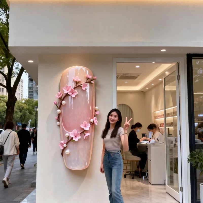 FRP sculpture creative door decoration large ornament
FRP sculpture creative door decoration large ornament