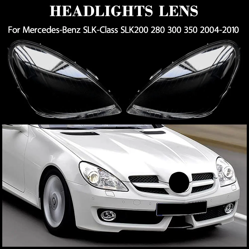 Lampshade Headlight Shell Headlamp Lamp Cover Transparent Shade Lens For Mercedes-Benz SLK-Class SLK200 300 350 2004-2010
Lampshade Headlight Shell Headlamp Lamp Cover Transparent Shade Lens For Mercedes-Benz SLK-Class SLK200 300 350 2004-2010