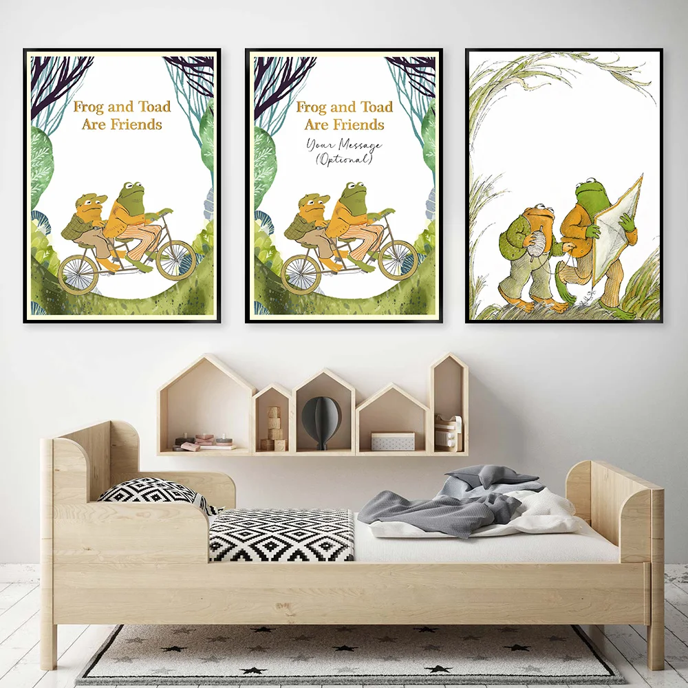Frog And Toad Are Friends Poster Decoration Vintage Modern Home Art Room Print Decor Funny Mural Wall Picture Painting No Frame
Frog And Toad Are Friends Poster Decoration Vintage Modern Home Art Room Print Decor Funny Mural Wall Picture Painting No Frame