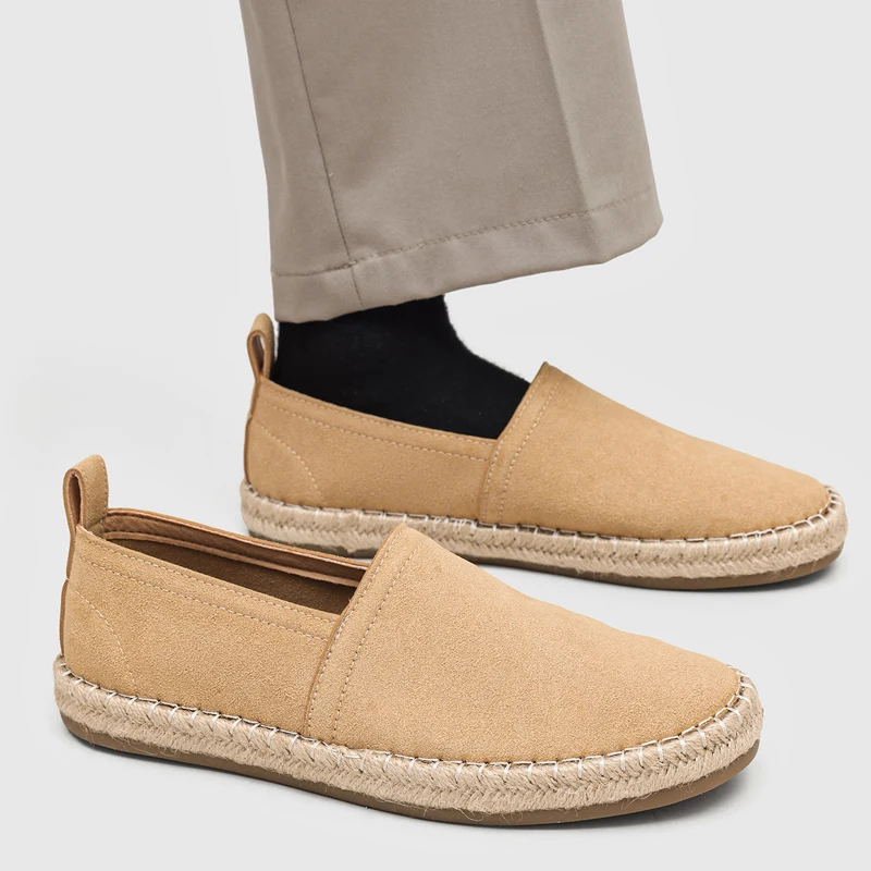 High Quality Suede Men's Casual Shoes Handmade Soft Man Loafers Fashion Lightweight Walking Footwear Comfortable Driving Shoes
High Quality Suede Men's Casual Shoes Handmade Soft Man Loafers Fashion Lightweight Walking Footwear Comfortable Driving Shoes
