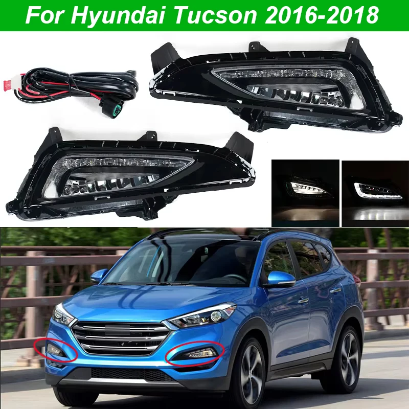 1 пара для Hyundai Tucson 2016 2017 2018 передний бампер автомобиля светодиодные противотуманные фары дневного света противотуманные фары противотуманные фары
1 пара для Hyundai Tucson 2016 2017 2018 передний бампер автомобиля светодиодные противотуманные фары дневного света противотуманные фары противотуманные фары