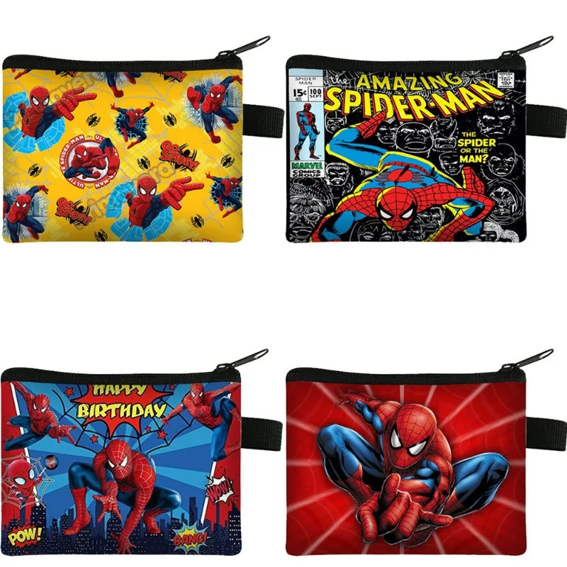 New Marvel Avengers Spider Man Cartoon Animation Coin Bag High-Looking Fashion Personalized Portable Storage Key Bag Card Holder
New Marvel Avengers Spider Man Cartoon Animation Coin Bag High-Looking Fashion Personalized Portable Storage Key Bag Card Holder
