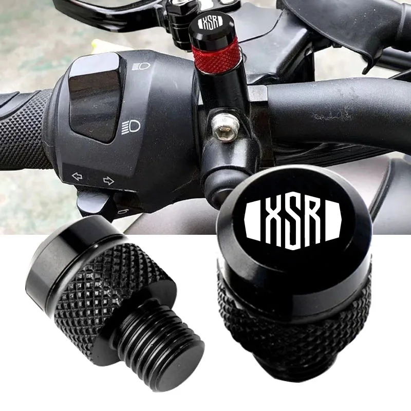 For YAMAHA XSR700 XSR 700 XSR900 XSR 900 with logo "XSR" Motorcycle M10*1.25 Aluminum Screws Bolts Mirror Hole Plugs Cap
For YAMAHA XSR700 XSR 700 XSR900 XSR 900 with logo "XSR" Motorcycle M10*1.25 Aluminum Screws Bolts Mirror Hole Plugs Cap