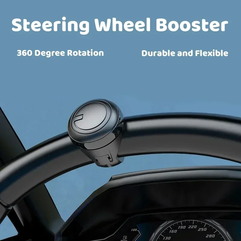 Car Steering Spinner Knob Metal 360° Rotation OneHand Control Universal Replacement Easy Install 
Car Steering Spinner Knob Metal 360° Rotation OneHand Control Universal Replacement Easy Install