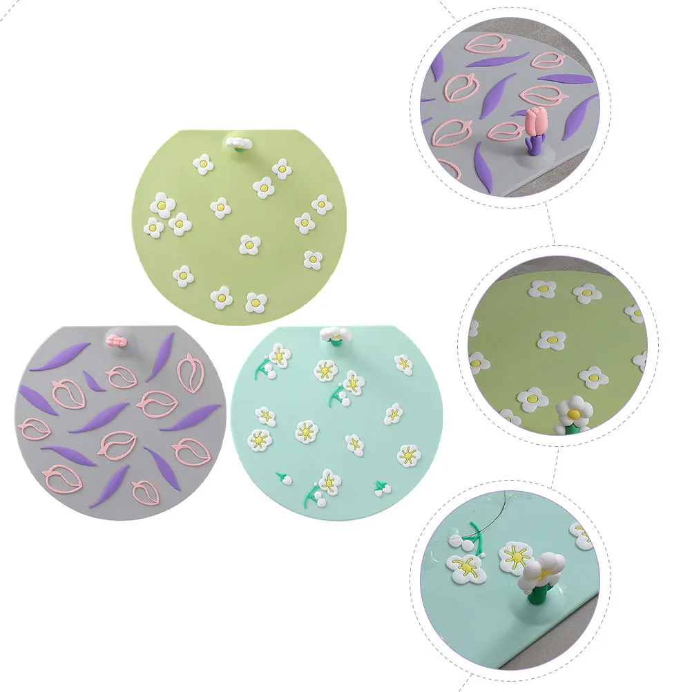 3Pcs Silicone Tub Stoppers Drain Seal Covers for Bathroom Kitchen Floor Drain Sink Shower Anti-Clog Protector Simple Fashion
3Pcs Silicone Tub Stoppers Drain Seal Covers for Bathroom Kitchen Floor Drain Sink Shower Anti-Clog Protector Simple Fashion