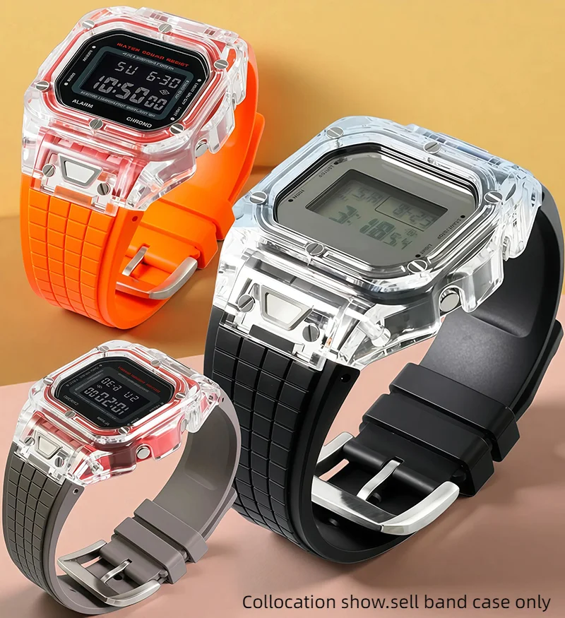 Dw5600 DW5600HR Bezel Watch Band Replacement men Bracelet For Casio Dw-5600 Gw-5000 B5600 Gw 5035 Case Fkm Fluorine Rubber Strap
Dw5600 DW5600HR Bezel Watch Band Replacement men Bracelet For Casio Dw-5600 Gw-5000 B5600 Gw 5035 Case Fkm Fluorine Rubber Strap