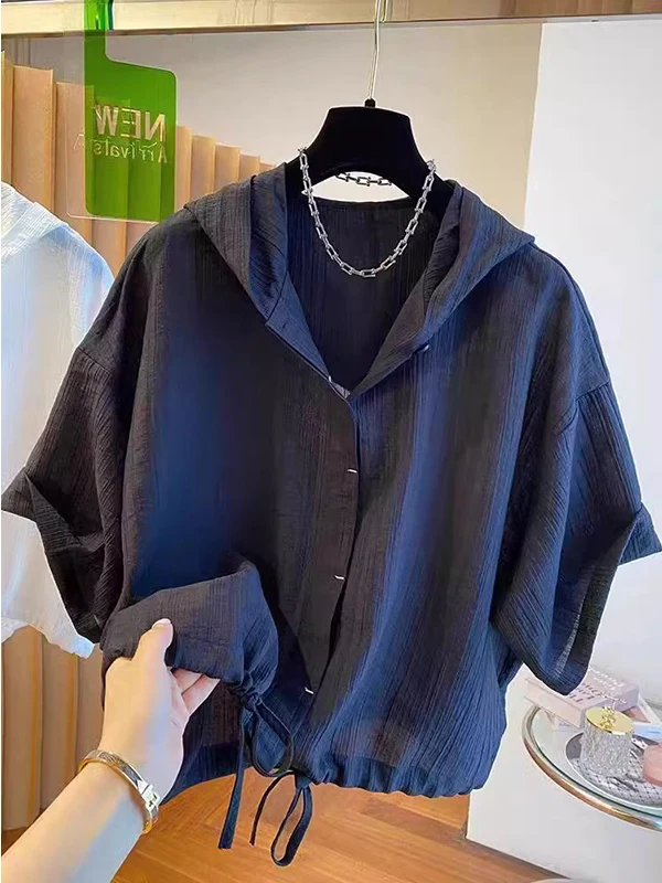 Loose Fit ort Sve irt Dstring Waist Hoodie Men's Spring Summer Casual irt Youth Faion Button Plaet Regular Le...
Loose Fit ort Sve irt Dstring Waist Hoodie Men's Spring Summer Casual irt Youth Faion Button Plaet Regular Le...