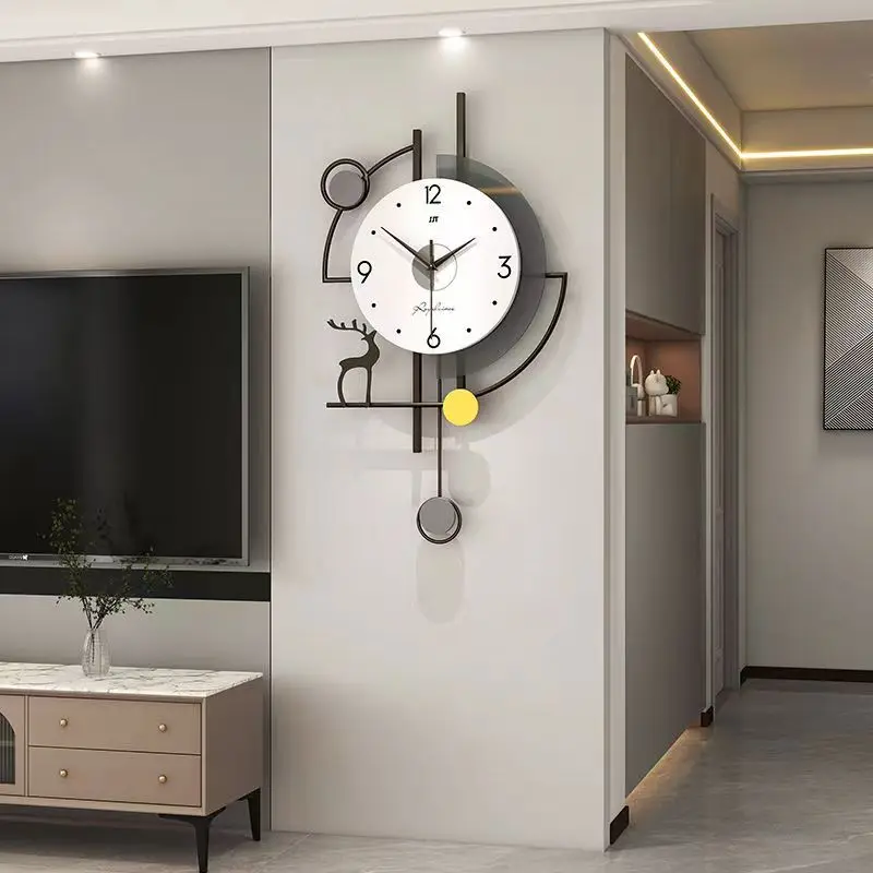 Luxury Nordic Wall Clock for Living Room Fashion Simple Clocks for Wall Decor Clock Wall Modern Home Watch Clock Gifts
Luxury Nordic Wall Clock for Living Room Fashion Simple Clocks for Wall Decor Clock Wall Modern Home Watch Clock Gifts