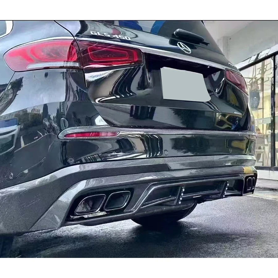 For Mercedes Benz GLS Class W167 2020+ Carbon Fiber Back lip Car Rear Bumper Diffuser Splitters Spoiler Car Accessories Body Kit
For Mercedes Benz GLS Class W167 2020+ Carbon Fiber Back lip Car Rear Bumper Diffuser Splitters Spoiler Car Accessories Body Kit