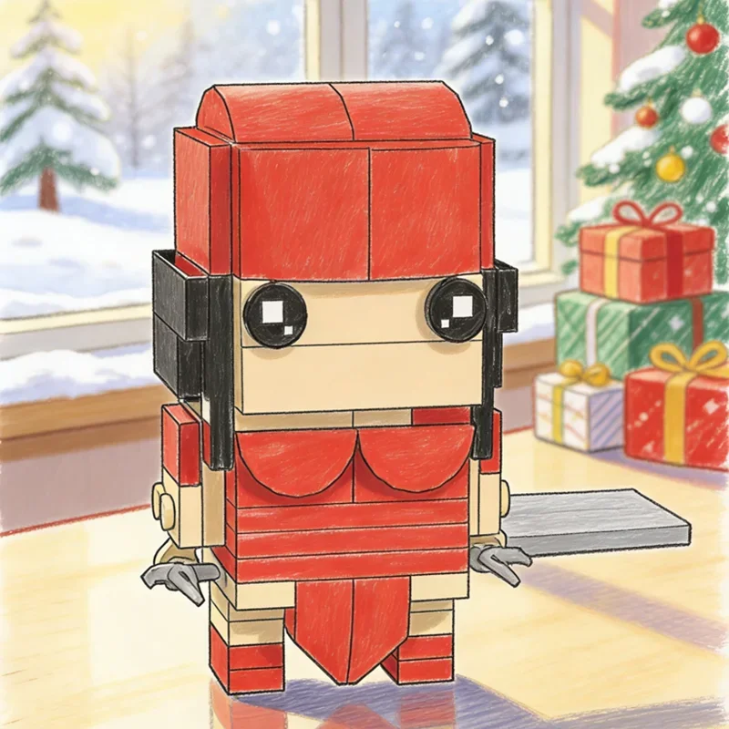 110pcs MOC Brickheadz Elektra Model Building Blocks Toys Christmas Gifts Construction Assemble Creative Education Brick DIY Idea
110pcs MOC Brickheadz Elektra Model Building Blocks Toys Christmas Gifts Construction Assemble Creative Education Brick DIY Idea