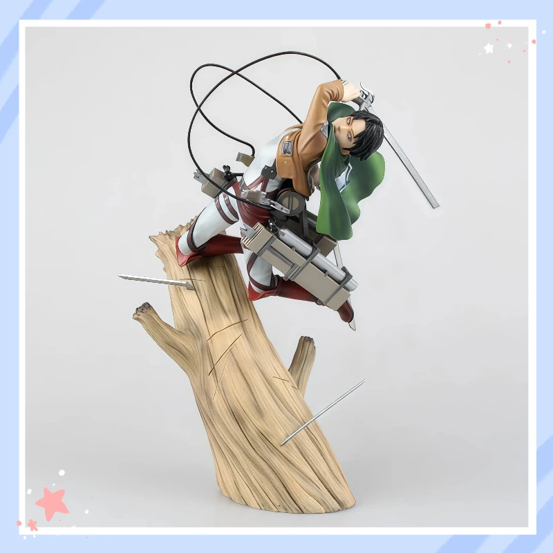 Коллекционная фигурка Леви Аккемера из аниме «Атака Титанов» от Kotobukiya, серия «Боевая сцена: База», в коробке, для фанатов аниме.
Коллекционная фигурка Леви Аккемера из аниме «Атака Титанов» от Kotobukiya, серия «Боевая сцена: База», в коробке, для фанатов аниме.