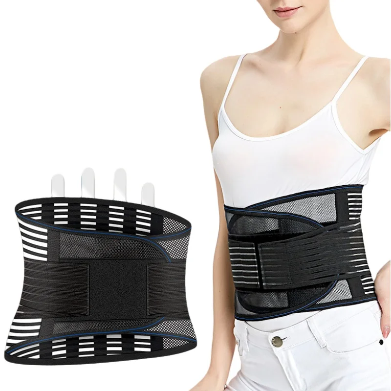 Men Women Lumbar Back Support Belt Lightweight Breathable Lower Back Brace Waist Support Belt for Pain Relief Sciatica Scoliosis
Men Women Lumbar Back Support Belt Lightweight Breathable Lower Back Brace Waist Support Belt for Pain Relief Sciatica Scoliosis