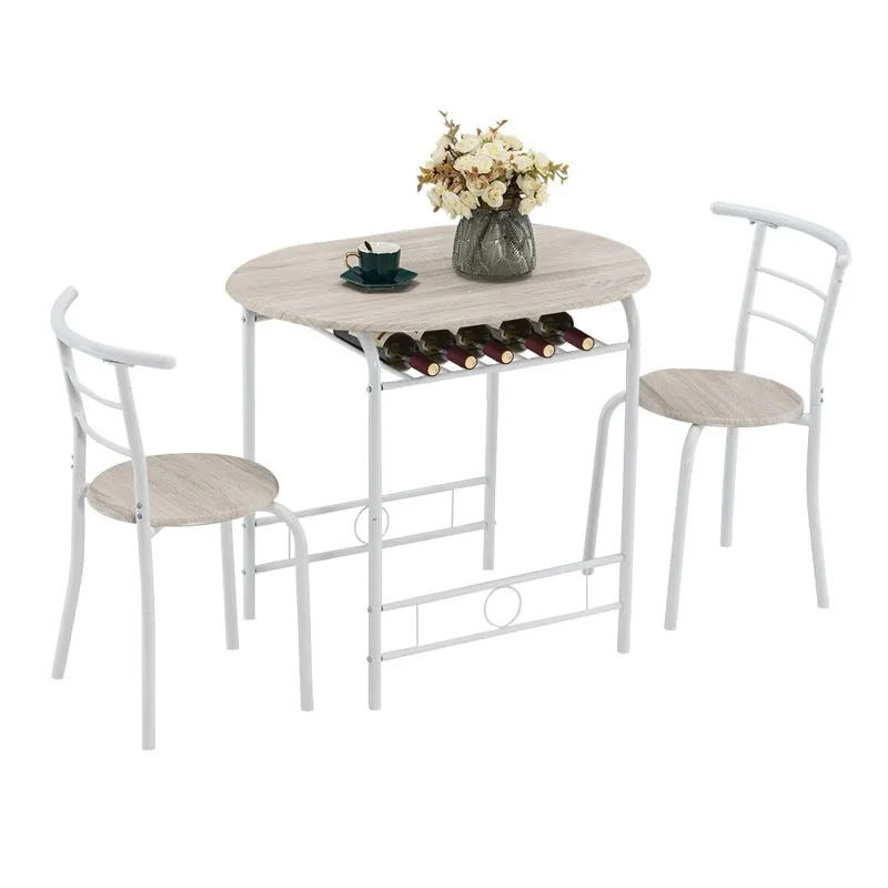 3 Piece Dining Set,Small Kitchen Table Set for 2,Kitchen Wooden Table and 2 Chairs for Small Space/Dining Room/Apartment
3 Piece Dining Set,Small Kitchen Table Set for 2,Kitchen Wooden Table and 2 Chairs for Small Space/Dining Room/Apartment