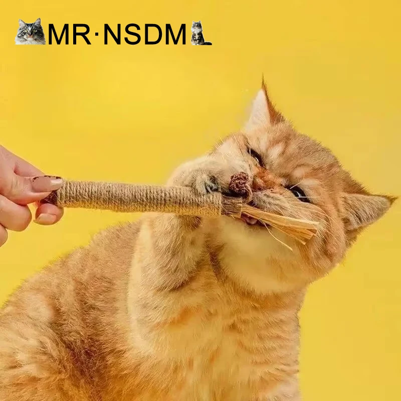 New Teeth Bite Prevention Cleaning Teasing Cats Sticks Self Entertainment Supplies Pet Toys Cat Toy
New Teeth Bite Prevention Cleaning Teasing Cats Sticks Self Entertainment Supplies Pet Toys Cat Toy