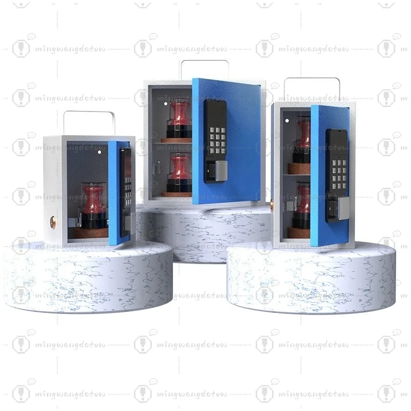 Smart Steel Official Seal Storage Box, Bluetooth Remote Dynamic Password Lock Stamp Management Cabinet
Smart Steel Official Seal Storage Box, Bluetooth Remote Dynamic Password Lock Stamp Management Cabinet