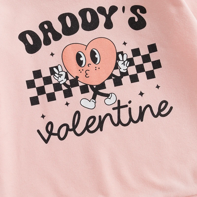 Children Girls Hoodie Cute Heart Pattern Sweatshirt with Long Sleeves and Crew Neck Casual Pullover Top for Valentine s Day
Children Girls Hoodie Cute Heart Pattern Sweatshirt with Long Sleeves and Crew Neck Casual Pullover Top for Valentine s Day
