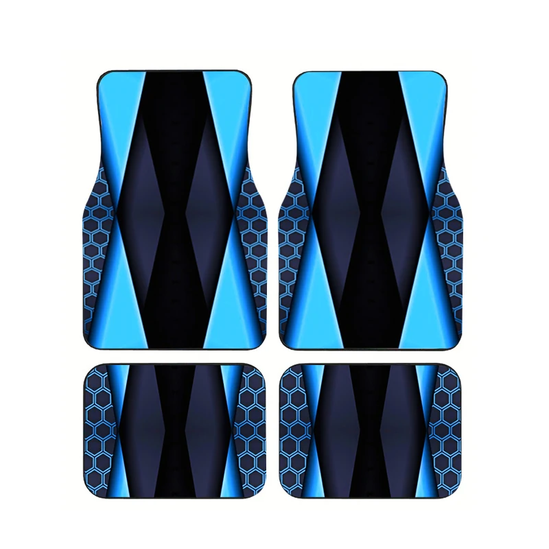 Honeycomb Tech Geometric Car Floor Mats 4Pcs Universal Waterproof Anti Slip Auto Foot Carpets Set Fit SUV Truck Vehicle Interior
Honeycomb Tech Geometric Car Floor Mats 4Pcs Universal Waterproof Anti Slip Auto Foot Carpets Set Fit SUV Truck Vehicle Interior