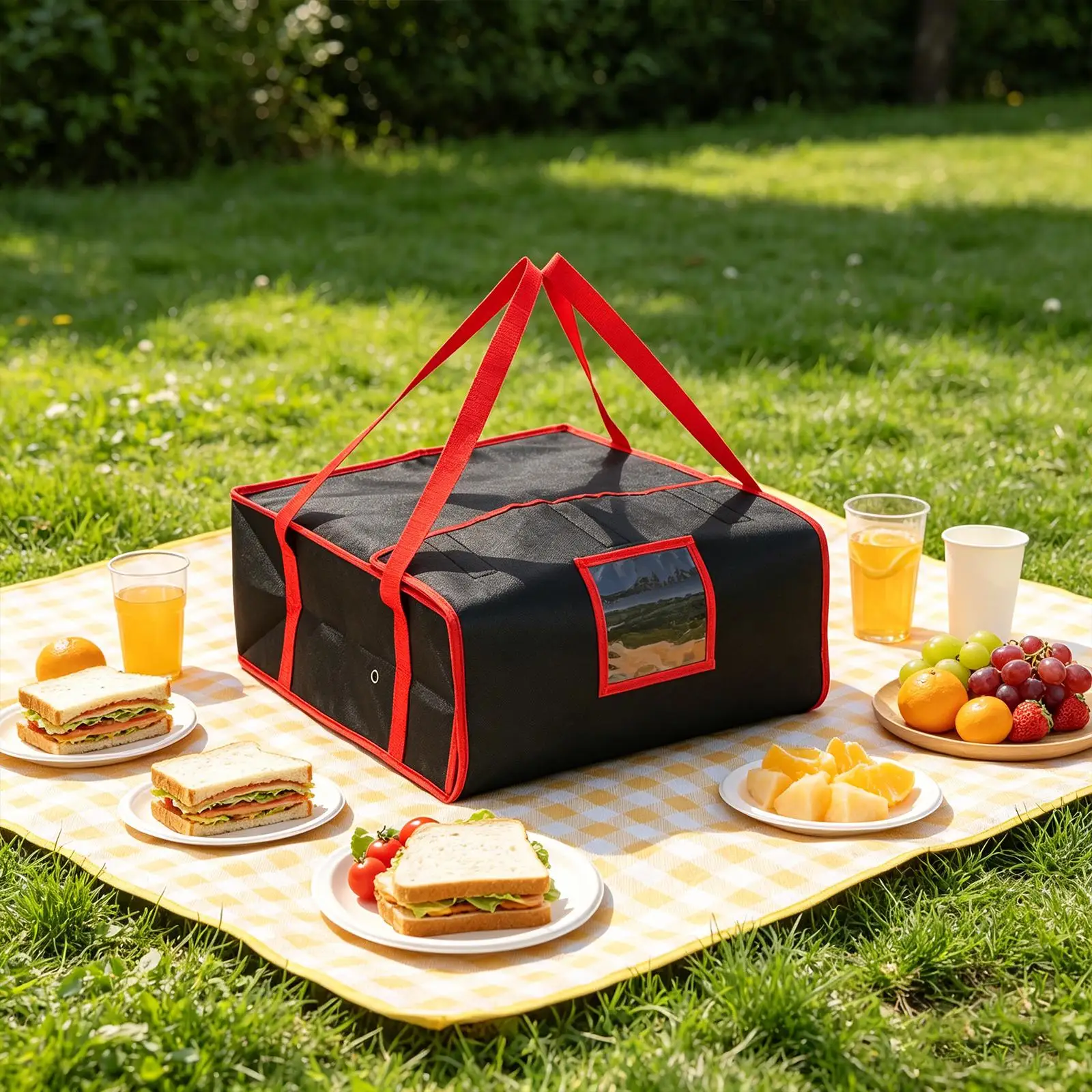 Insulated Pizza Delivery Bag Reusable Restaurants Transport Bag for Personal Outdoor
Insulated Pizza Delivery Bag Reusable Restaurants Transport Bag for Personal Outdoor