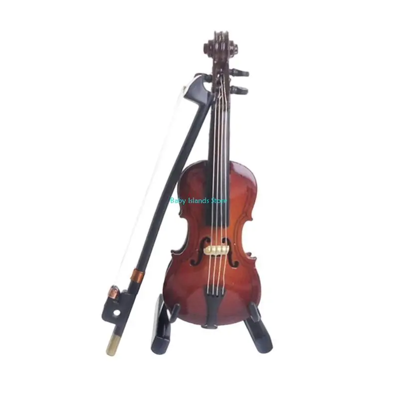 K92D Violin Instrument Pretend Play for Kids Role Furniture Model Toy 1:12 Scale Vintage Violin Play Dollhouses
K92D Violin Instrument Pretend Play for Kids Role Furniture Model Toy 1:12 Scale Vintage Violin Play Dollhouses