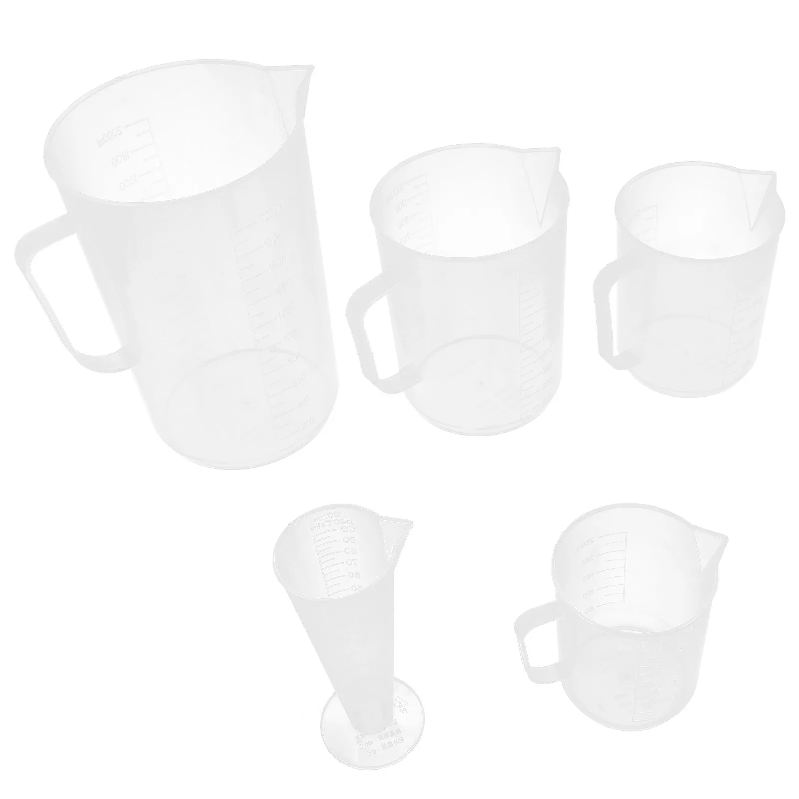 Набор пластиковых мерных стаканов из 5 предметов для кухни и выпечки, мерные кувшины для дома, градуированные мерные стаканы, пластиковый мерный кувшин
Набор пластиковых мерных стаканов из 5 предметов для кухни и выпечки, мерные кувшины для дома, градуированные мерные стаканы, пластиковый мерный кувшин