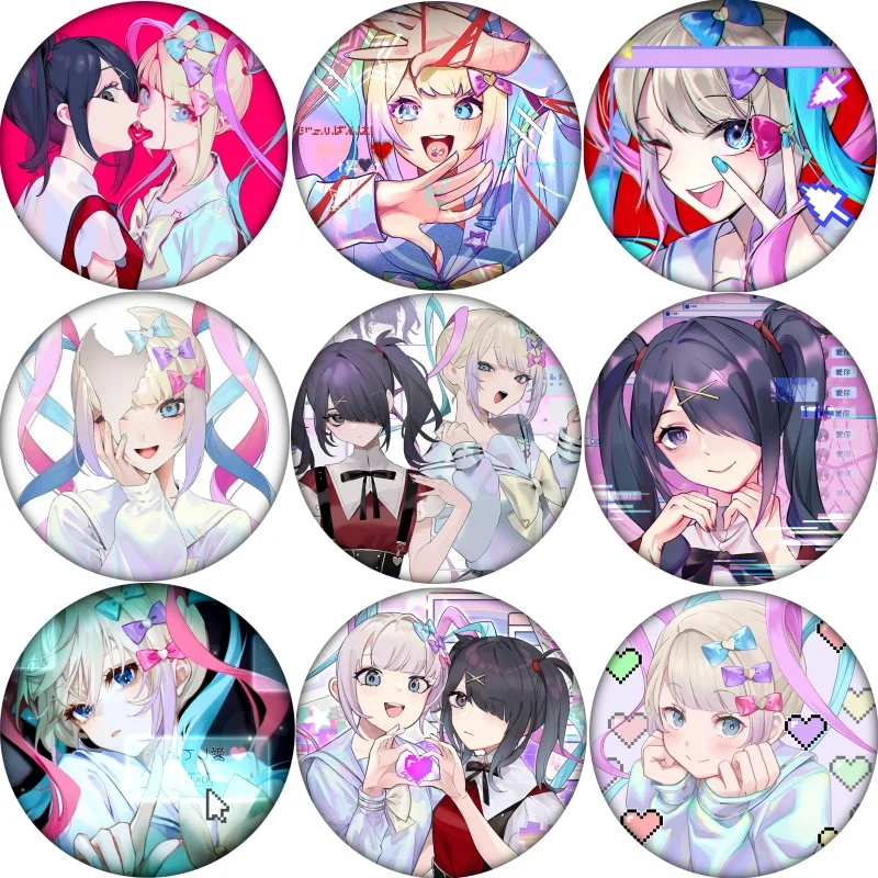 58mm Needy Girl Overdose Game Cosplay Badge Anime Brooch Pin Accessories For Clothes Backpack Decoration gift
58mm Needy Girl Overdose Game Cosplay Badge Anime Brooch Pin Accessories For Clothes Backpack Decoration gift