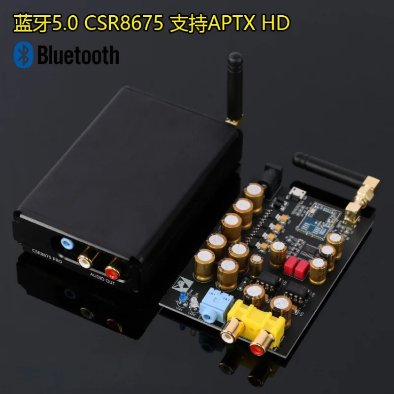 CSR8675 Bluetooth Module 5.0 Audio Decoding Board APTX HD Wireless Audio Receiver PCM5102DAC
CSR8675 Bluetooth Module 5.0 Audio Decoding Board APTX HD Wireless Audio Receiver PCM5102DAC