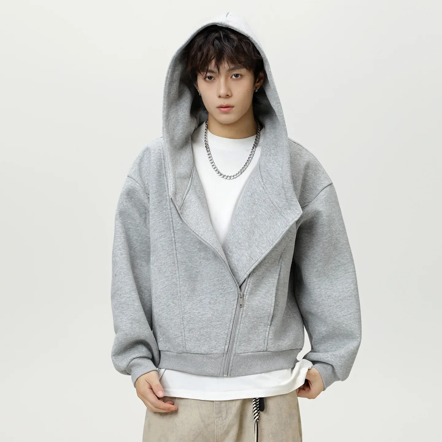 Luxury Y2K Hoodies Women Diagonal Zipper Jackets for Men Zip Up Sweatshirts Spring Autumn Cardigants Men Winter Clothes
Luxury Y2K Hoodies Women Diagonal Zipper Jackets for Men Zip Up Sweatshirts Spring Autumn Cardigants Men Winter Clothes