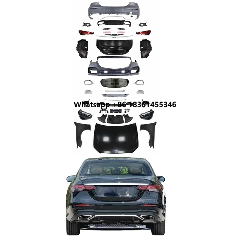 FOR W212 to W213 Conversion Full Body Kit Bumper Hood Lamp Grille Wholesale Price
FOR W212 to W213 Conversion Full Body Kit Bumper Hood Lamp Grille Wholesale Price