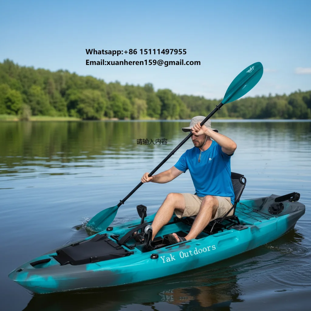 Yak Outdoors Professional Pedal Fishing Kayak for 1 Person-Lakes & Rivers Use with Big Dry Storage
Yak Outdoors Professional Pedal Fishing Kayak for 1 Person-Lakes & Rivers Use with Big Dry Storage