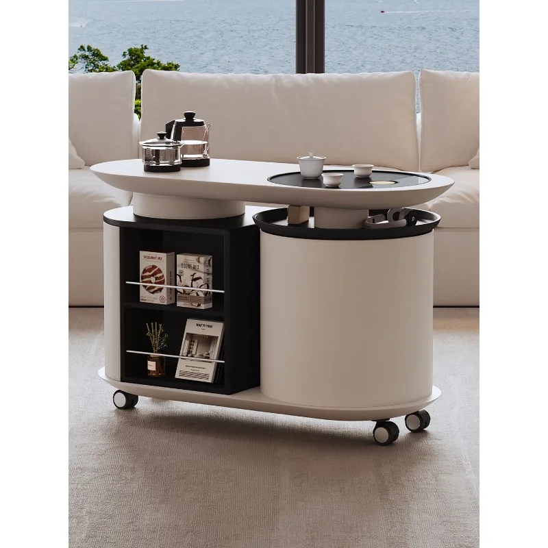 Movable table Italian minimalist side table Solid wood simple coffee
Movable table Italian minimalist side table Solid wood simple coffee