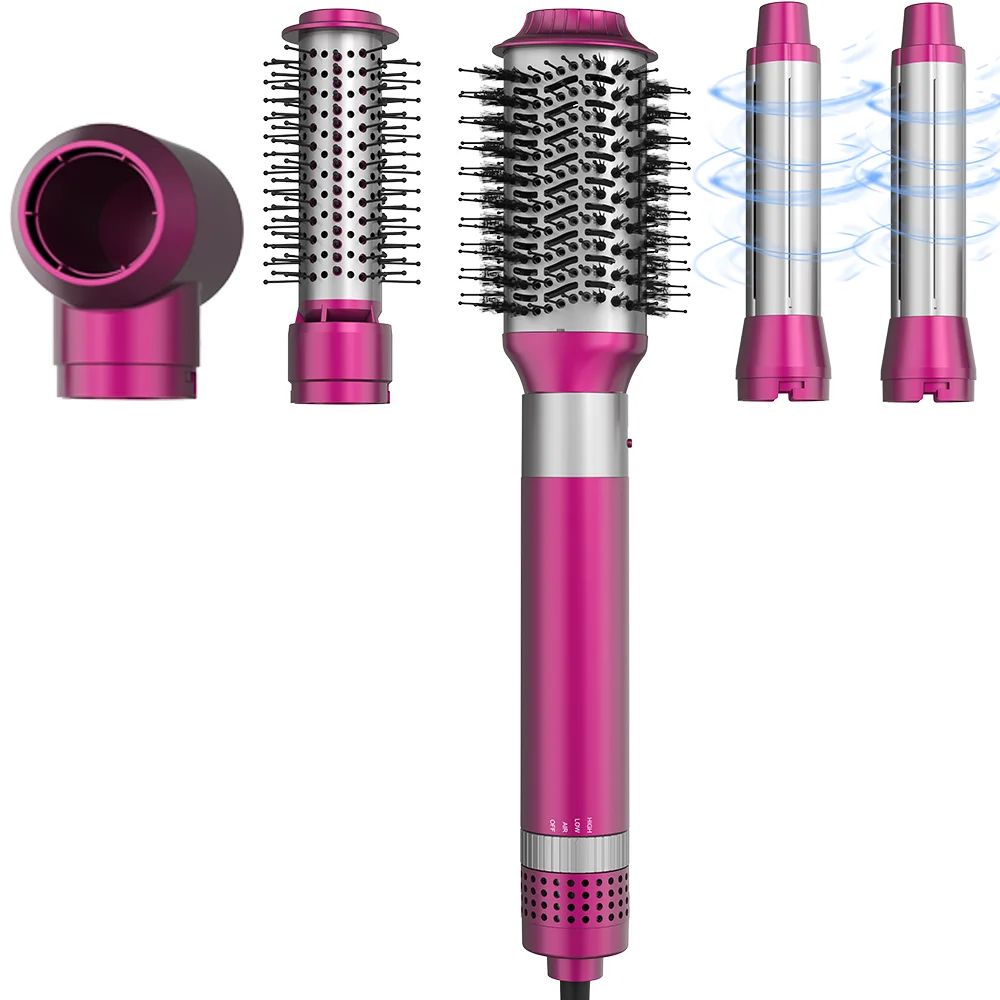 5 in 1 Women's Multifunctional Ionic Hot Air Brush Set Ionic Hair Styling Brush
5 in 1 Women's Multifunctional Ionic Hot Air Brush Set Ionic Hair Styling Brush