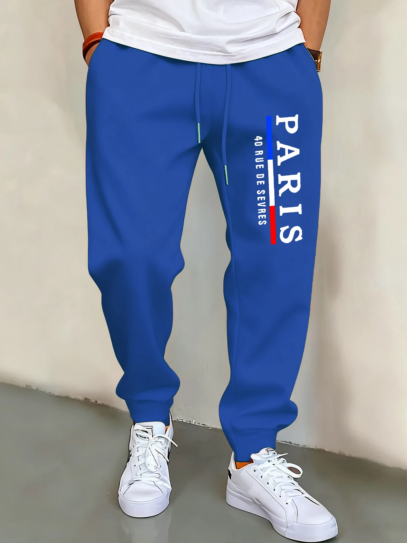 Paris 40 Rue De Sevres Print Men'S Elastic Waist Pants Jogger Fleece Drawstring Long Pant Fashion Casual Male Sports Sweatpant
Paris 40 Rue De Sevres Print Men'S Elastic Waist Pants Jogger Fleece Drawstring Long Pant Fashion Casual Male Sports Sweatpant