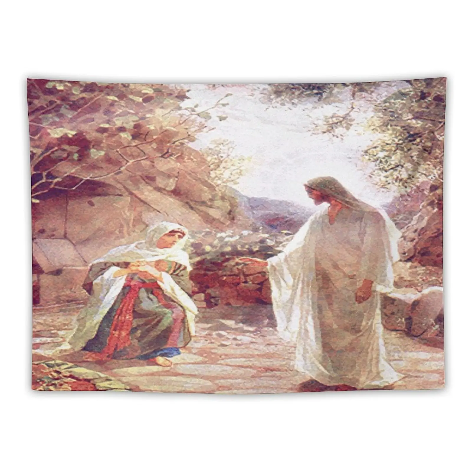 Jesus Appears To Mary Magdalene Tapestry Room Ornaments Wall Hangings Decoration Home Decoration Tapestry
Jesus Appears To Mary Magdalene Tapestry Room Ornaments Wall Hangings Decoration Home Decoration Tapestry