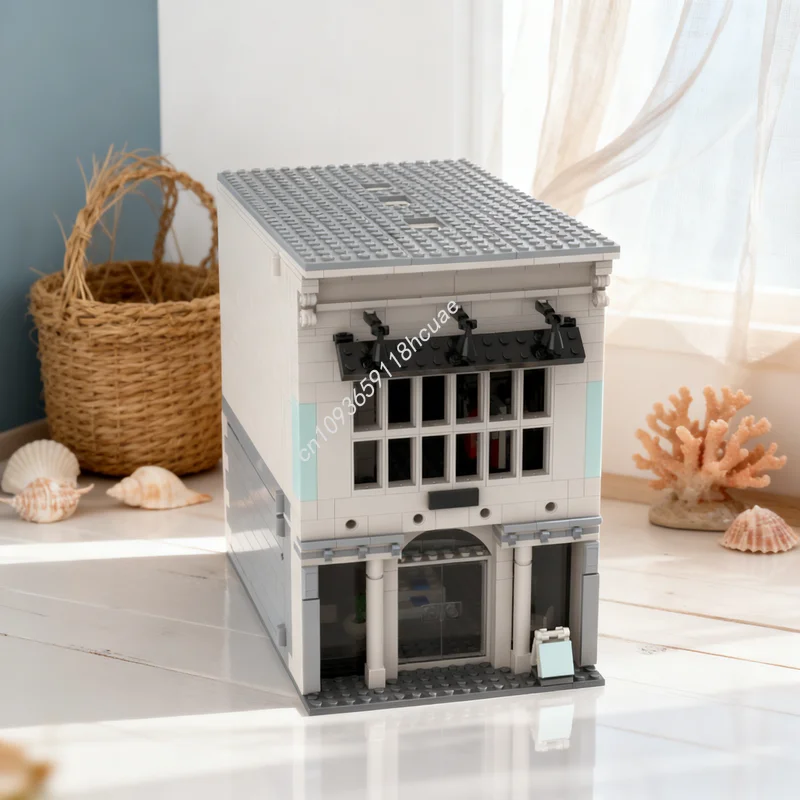 1090 шт. MOC магазин одежды Creator Expert модель строительные блоки архитектура сборка DIY креативная игрушка идеи рождественских подарков
1090 шт. MOC магазин одежды Creator Expert модель строительные блоки архитектура сборка DIY креативная игрушка идеи рождественских подарков