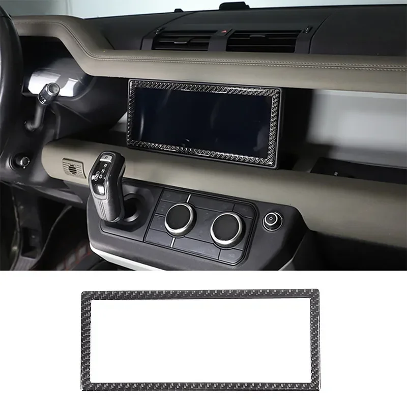For Land Rover Defender 110 2022-2024 Soft carbon fiber car navigation screen decorative frame accessories
For Land Rover Defender 110 2022-2024 Soft carbon fiber car navigation screen decorative frame accessories
