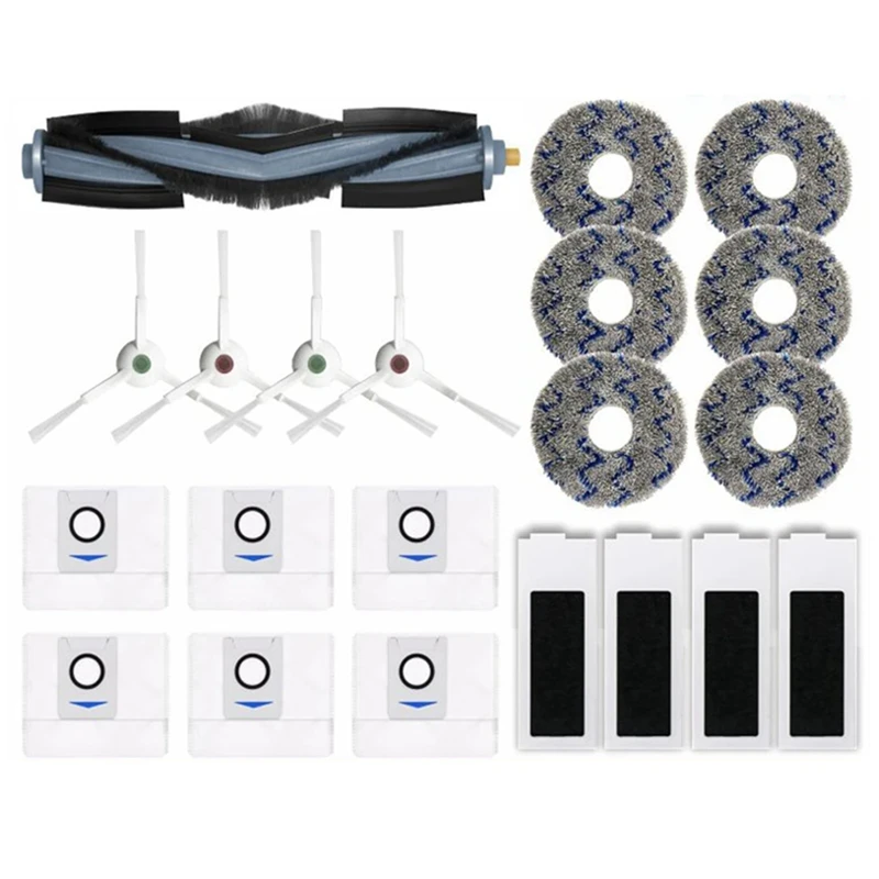 Аксессуары Для Ecovacs Deebot T20 Omni T20e, основная боковая щетка, Швабра, ткань, HEPA фильтр, пылесборник, Сменные аксессуары
Аксессуары Для Ecovacs Deebot T20 Omni T20e, основная боковая щетка, Швабра, ткань, HEPA фильтр, пылесборник, Сменные аксессуары