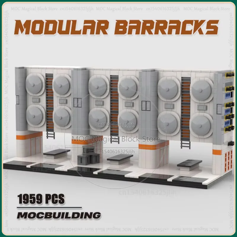Movie Scense Barracks Moc Building Blocks Training Center Technology Bricks DIY Assembly Model Sets Display Creative Toys Gifts
Movie Scense Barracks Moc Building Blocks Training Center Technology Bricks DIY Assembly Model Sets Display Creative Toys Gifts
