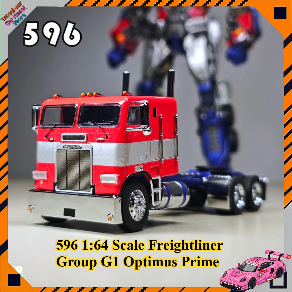 596 1:64 Scale Freightliner Group G1 Optimus Prime Transformers Tow Truck 2026 HEC Alloy Car Model Mini Diecast Collection Toys
596 1:64 Scale Freightliner Group G1 Optimus Prime Transformers Tow Truck 2026 HEC Alloy Car Model Mini Diecast Collection Toys
