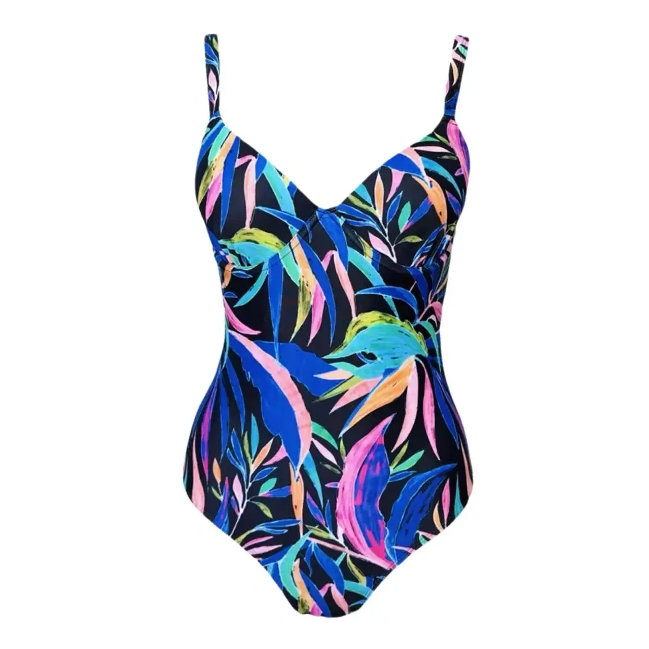 Amber Sexy Women's One-Piece Swimsuit Steel Ring e Beachwear Slimming Tummy Covering with Chest Pad V-Ne Qui Dry
Amber Sexy Women's One-Piece Swimsuit Steel Ring e Beachwear Slimming Tummy Covering with Chest Pad V-Ne Qui Dry